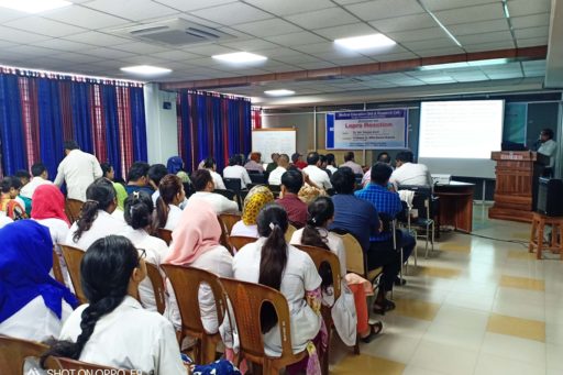 Asso. Prof. Dr. Md. Rezaul Alam spoke at Seminar on the lepra reactions in rangpur region organized at MEU & RC in RCMC (13)