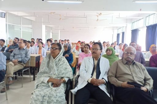 The Seminar on corona virus outbreak at Lecture Hall in RCMC Academic Building (9)